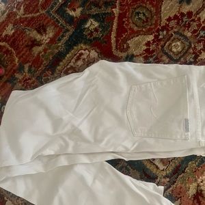 White boot cut